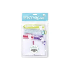 Je Cherche Une Idée Lot de 4 Filets de Lavage "Fragile" 53cm Transparent