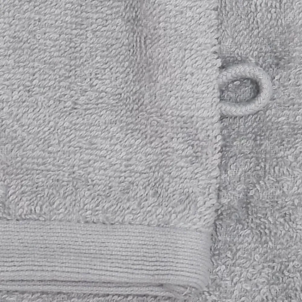 Gant De Toilette|Sensei Maison Lot de 2 gants 500 g/m² Gris Perle 16x22 cm STUDIO