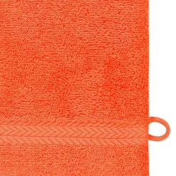 Sensei Maison Lot de 3 gants de toilette 550 g/m² Corail 16x22 cm LUXURY