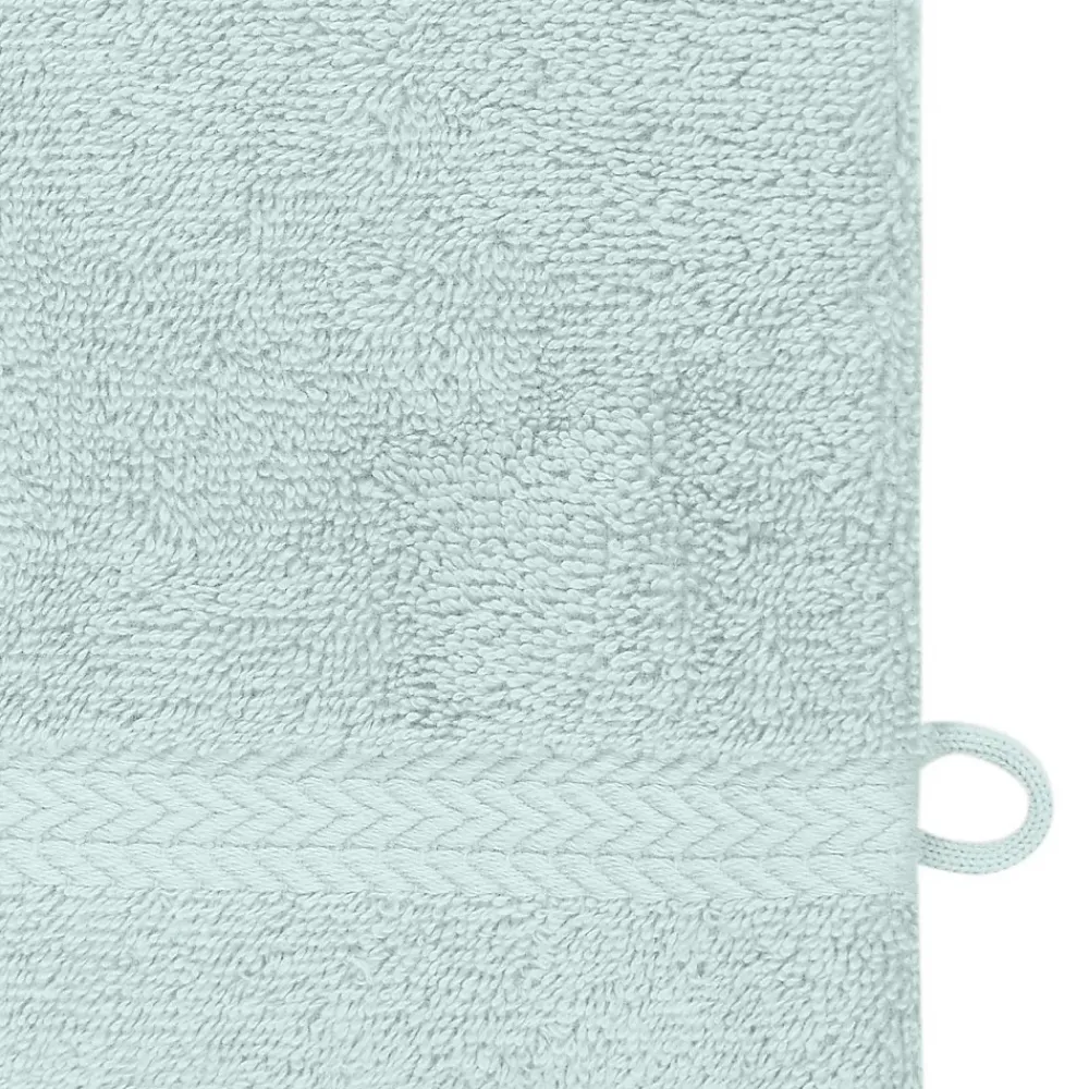 Sensei Maison Lot de 3 gants de toilette 550 g/m² Bleu Arctic 16x22 cm LUXURY