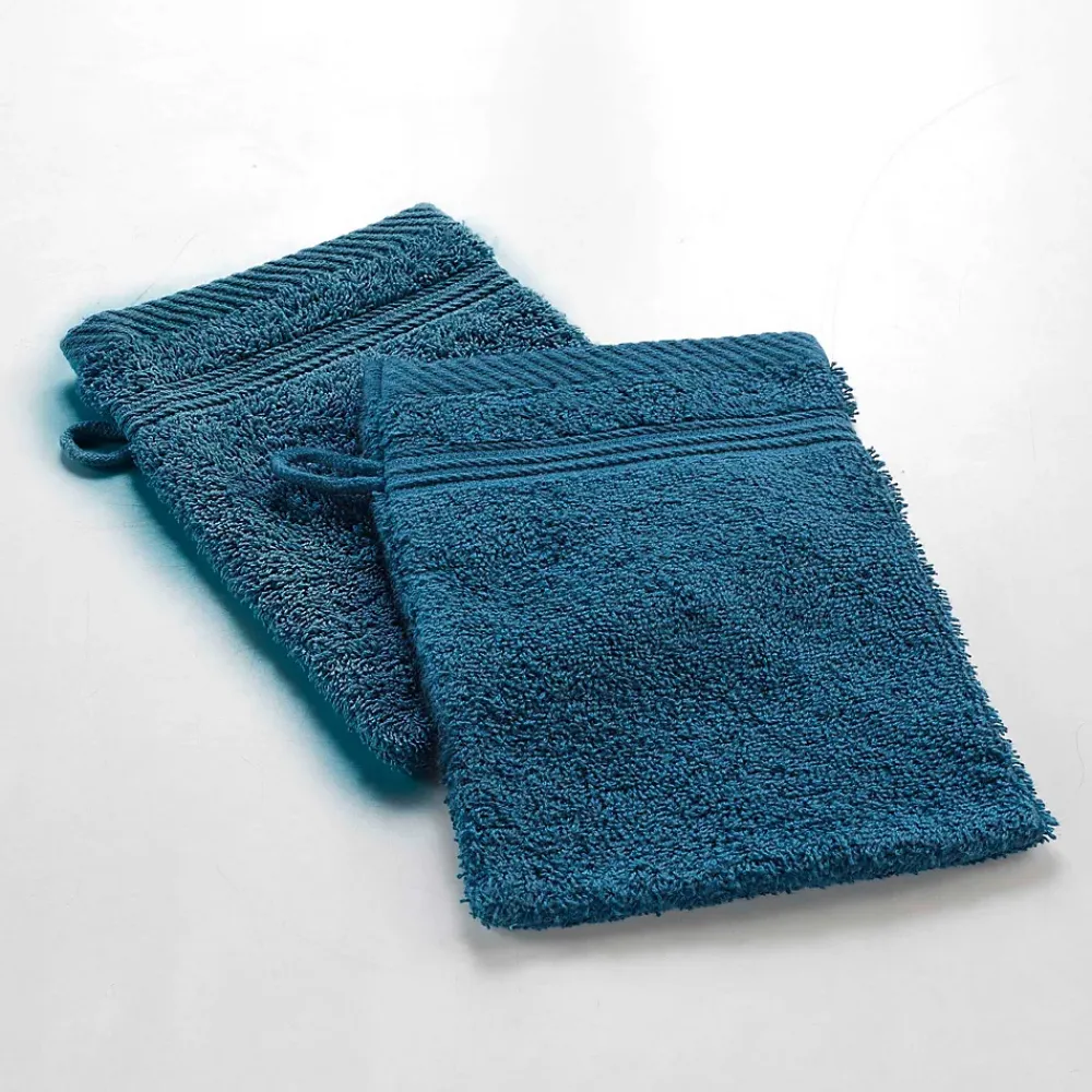 Serviette De Toilette|Eden Lot de 2 gants de toilette Tendresse