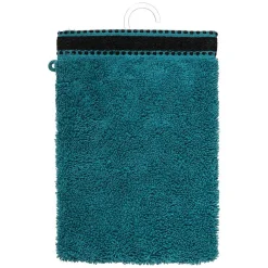 Gant De Toilette|Atmosphera Créateur D'Intérieur Lot de 2 gants de toilette Joia - coton 550 gr/m² - bleu canard 15x21 cm - Atmosphera