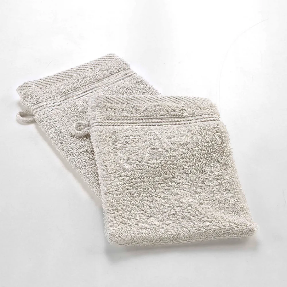Serviette De Toilette|Eden Lot de 2 gants de toilette Tendresse