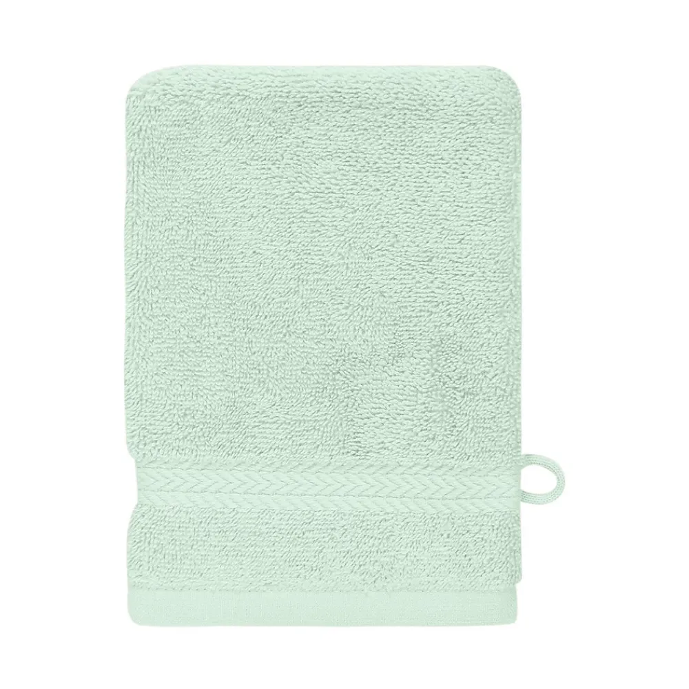 Gant De Toilette|Sensei Maison Lot de 3 gants de toilette 550 g/m² Menthe 16x22 cm LUXURY
