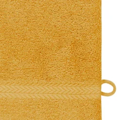 Gant De Toilette|Sensei Maison Lot de 3 gants de toilette 550 g/m² Safran 16x22 cm LUXURY