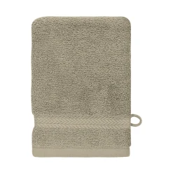 Sensei Maison Lot de 3 gants de toilette 550 g/m² Mastic 16x22 cm LUXURY