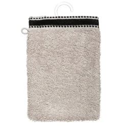 Gant De Toilette|Atmosphera Créateur D'Intérieur Lot de 2 gants de toilette Joia - coton 550 gr/m² - lin 15x21 cm - Atmosphera