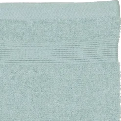 Eden Lot de 2 gants de toilette 15 x 21 cm Couleur moderne bleu glacier