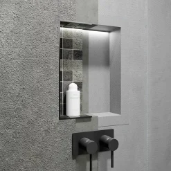 U-tile Lot de 2 niches à carreler étanches - formats intérieurs 50 x 40 cm - 9 cm de profondeur