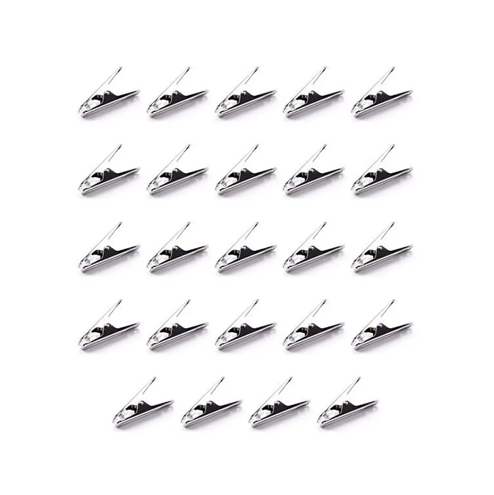 MSV Lot de 144 pinces à linge en inox