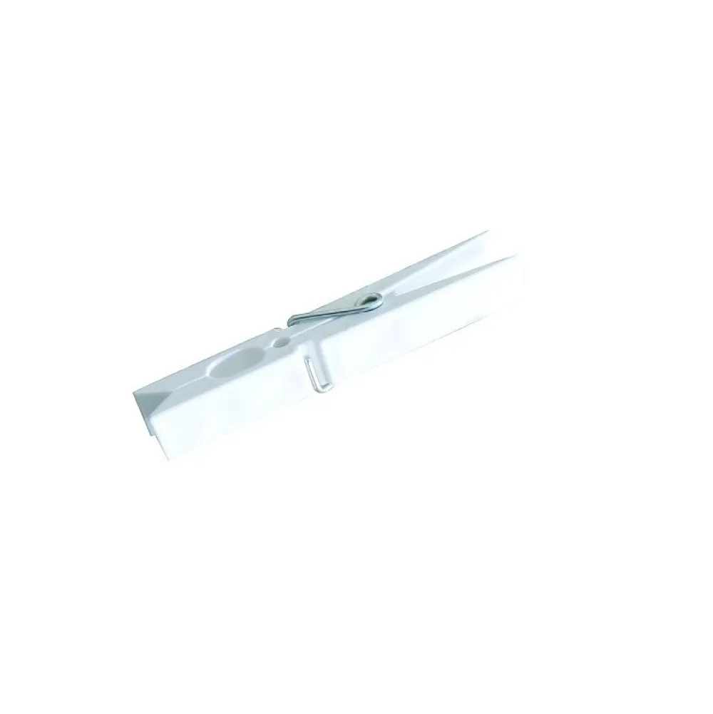MSV Lot de 144 pinces à linge plastique géantes