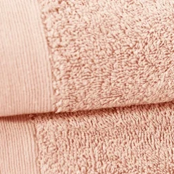 Serviette De Toilette|Sensei Maison Lot de 2 serviettes de toilette 500 g/m² Poudre 50x90 cm STUDIO