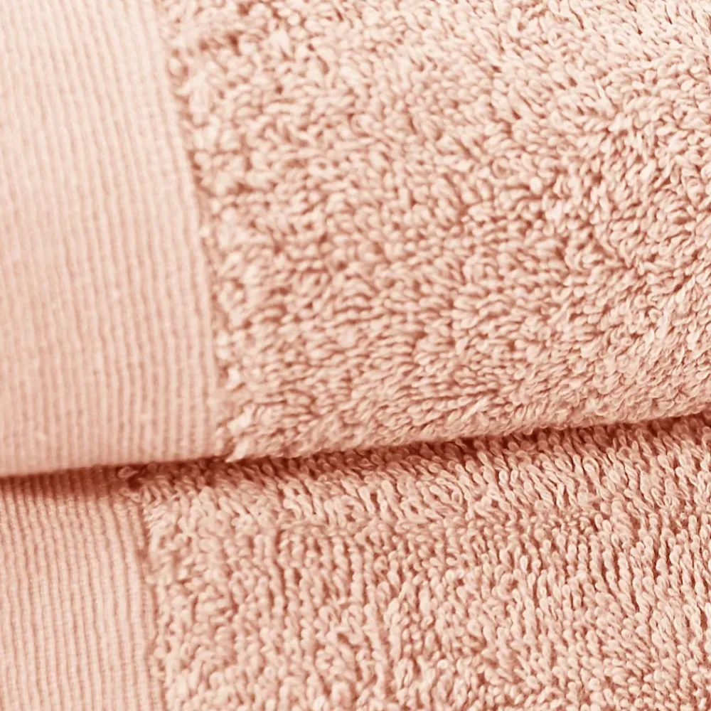 Serviette De Toilette|Sensei Maison Lot de 2 serviettes de toilette 500 g/m² Poudre 50x90 cm STUDIO