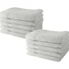Serviette De Toilette|Todays Tools Lot de 10 serviettes de Toilette TODAY 50x90 cm 100% Coton - Craie