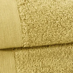 Sensei Maison Lot de 2 serviettes de toilette 500 g/m² Miel 50x90 cm STUDIO