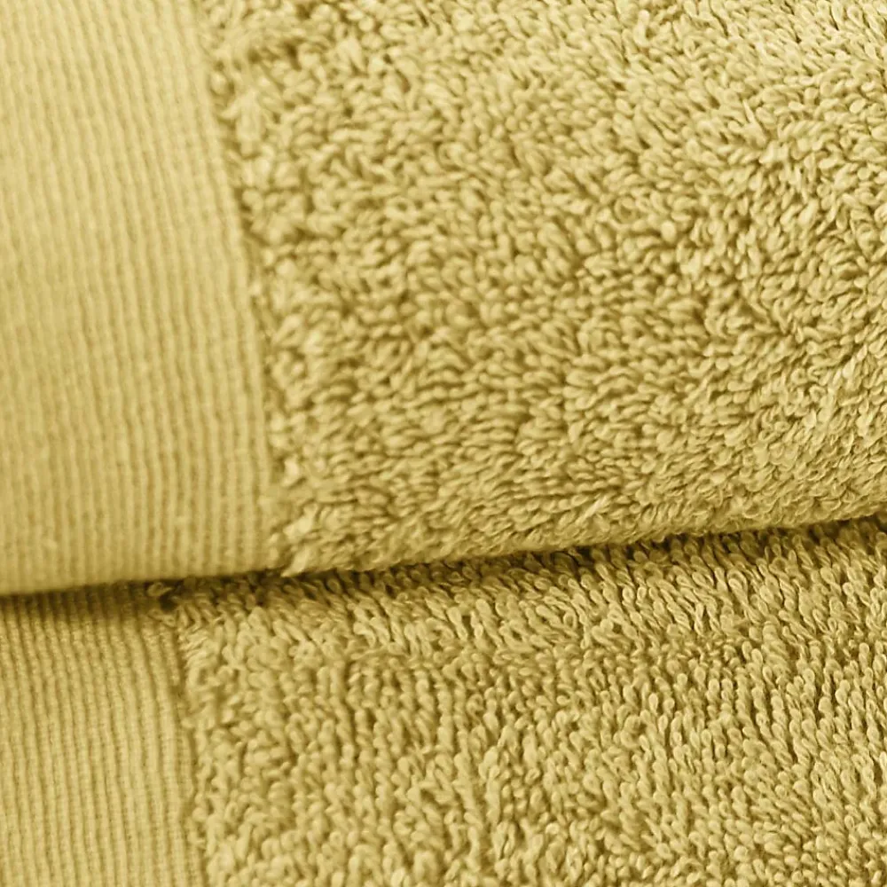 Sensei Maison Lot de 2 serviettes de toilette 500 g/m² Miel 50x90 cm STUDIO