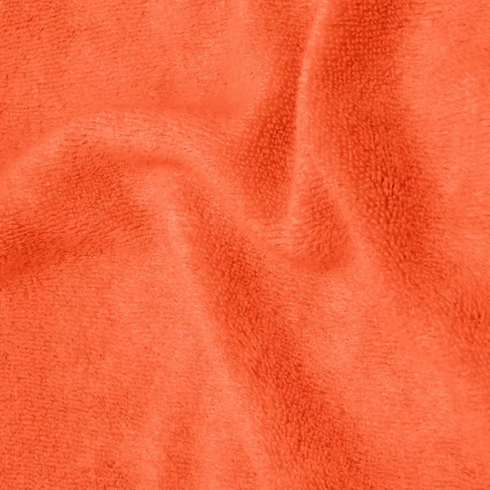 Sensei Maison Lot de 3 serviettes invité 550 g/m² Corail 30x50 cm LUXURY