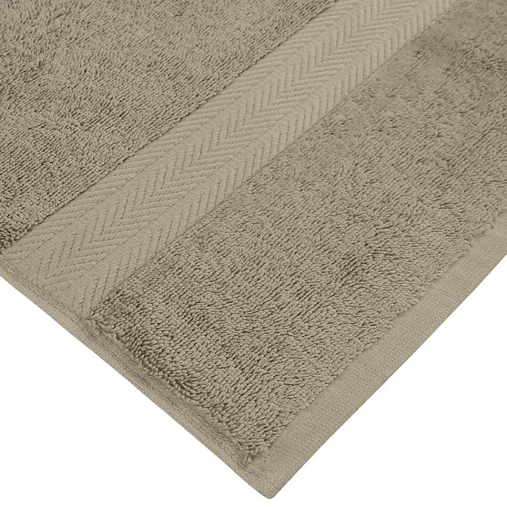 Sensei Maison Lot de 3 serviettes invité 550 g/m² Mastic 30x50 cm LUXURY