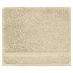 Serviette De Toilette|Sensei Maison Lot de 3 serviettes invité 550 g/m² Ficelle 30x50 cm LUXURY