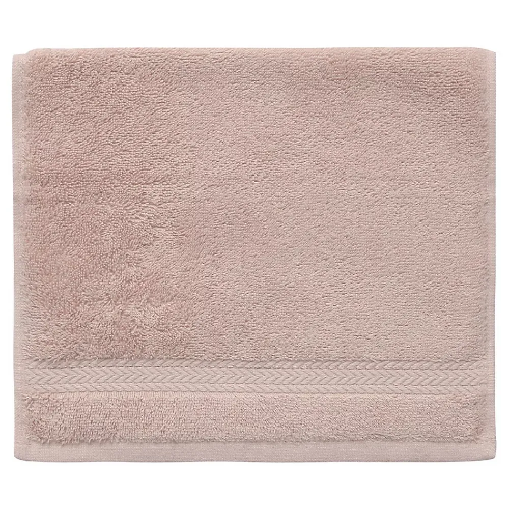 Serviette De Toilette|Sensei Maison Lot de 3 serviettes invité 550 g/m² Nude 30x50 cm LUXURY
