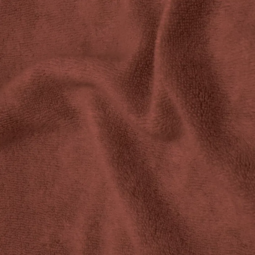 Serviette De Toilette|Sensei Maison Lot de 3 serviettes invité 550 g/m² Terracota 30x50 cm LUXURY