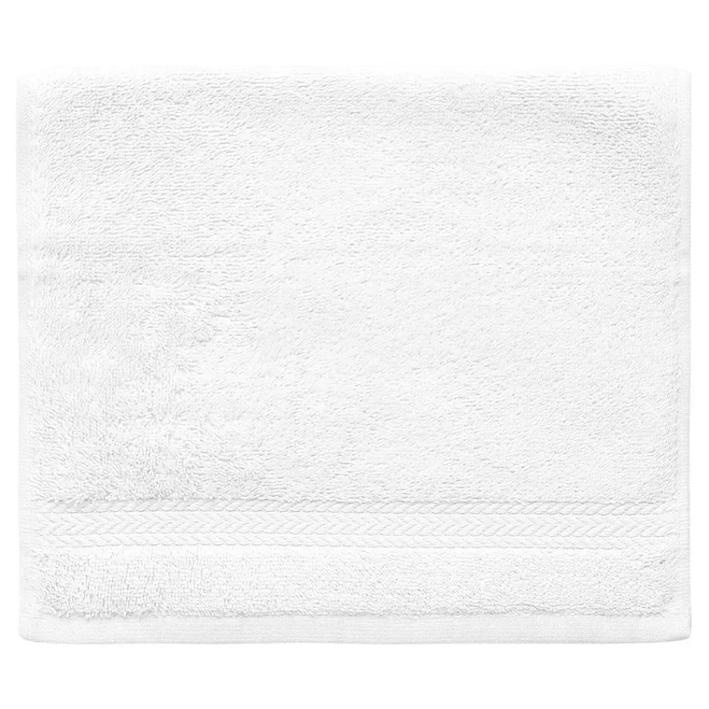 Sensei Maison Lot de 3 serviettes invité 550 g/m² Blanc 30x50 cm LUXURY