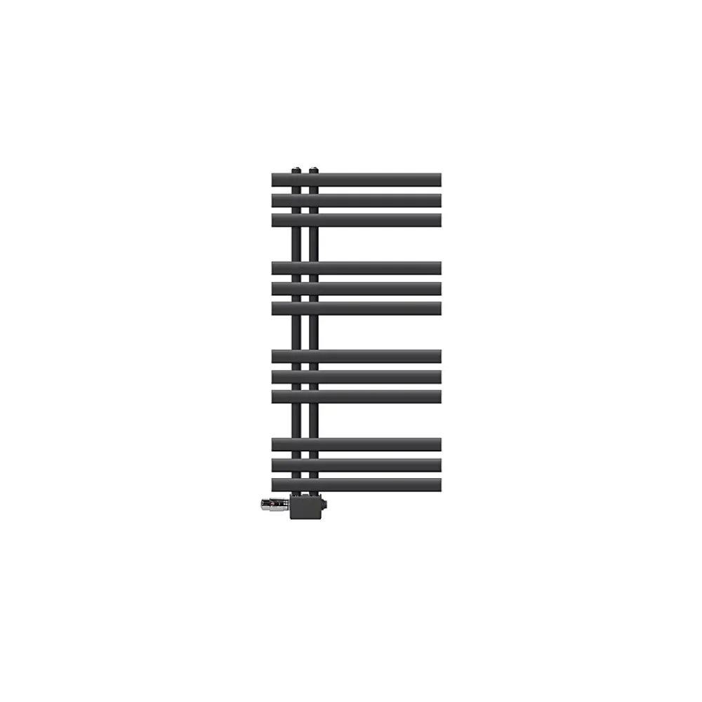 Luxebath Radiateur Design Iron EM 500x1000 mm Anthracite Raccord Central au Bas