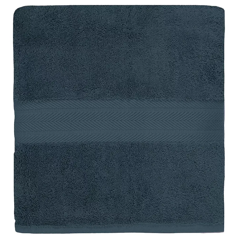 Serviette De Bain|Sensei Maison Maxi drap de bain 550 g/m² Denim 100x150 cm LUXURY