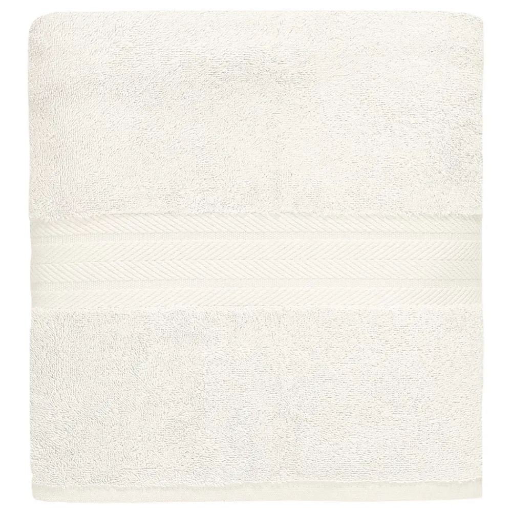 Serviette De Bain|Sensei Maison Maxi drap de bain 550 g/m² Ecru 100x150 cm LUXURY