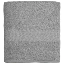 Serviette De Bain|Sensei Maison Maxi drap de bain 550 g/m² Gris Perle 100x150 cm LUXURY