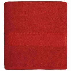 Serviette De Bain|Sensei Maison Maxi drap de bain 550 g/m² Rubis 100x150 cm LUXURY