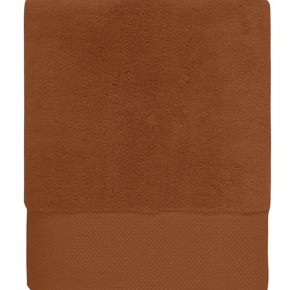 Sensei Maison Maxi drap de bain Zéro Twist 560 g/m² Auburn 100x150 cm SENSOFT