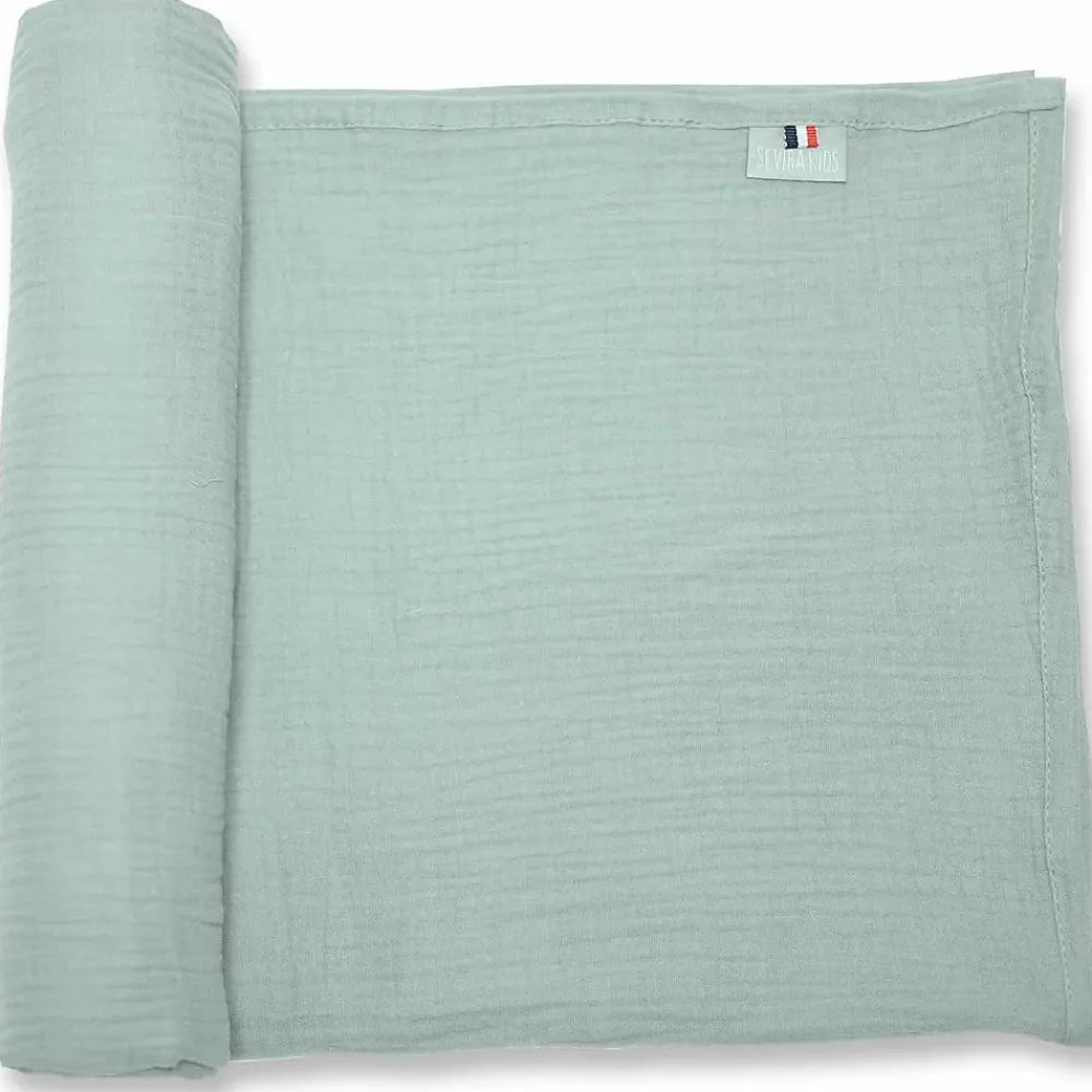 Serviette De Toilette|Sevira Kids Maxi lange en gaze de coton Jeanne