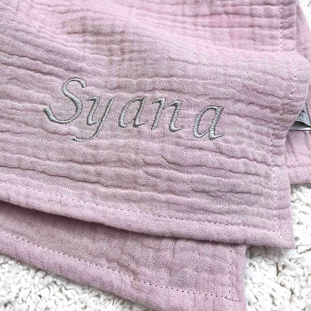 Serviette De Toilette|Sevira Kids Maxi lange en gaze de coton Jeanne