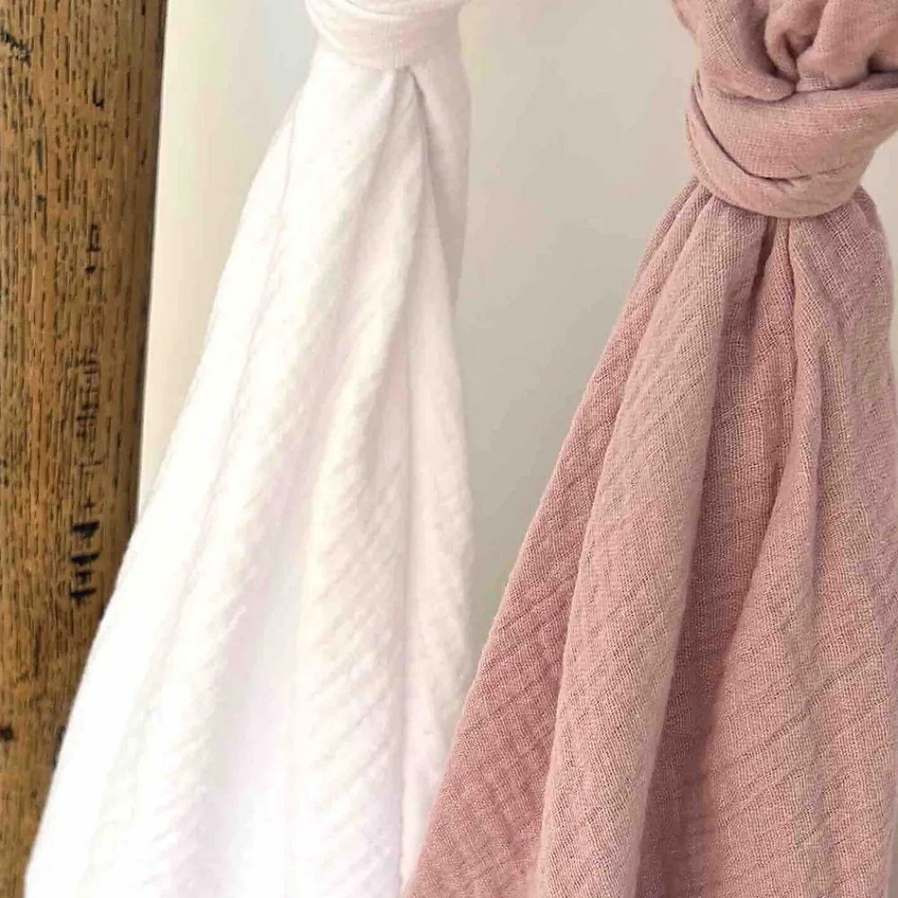 Serviette De Toilette|Sevira Kids Maxi lange en gaze de coton Jeanne