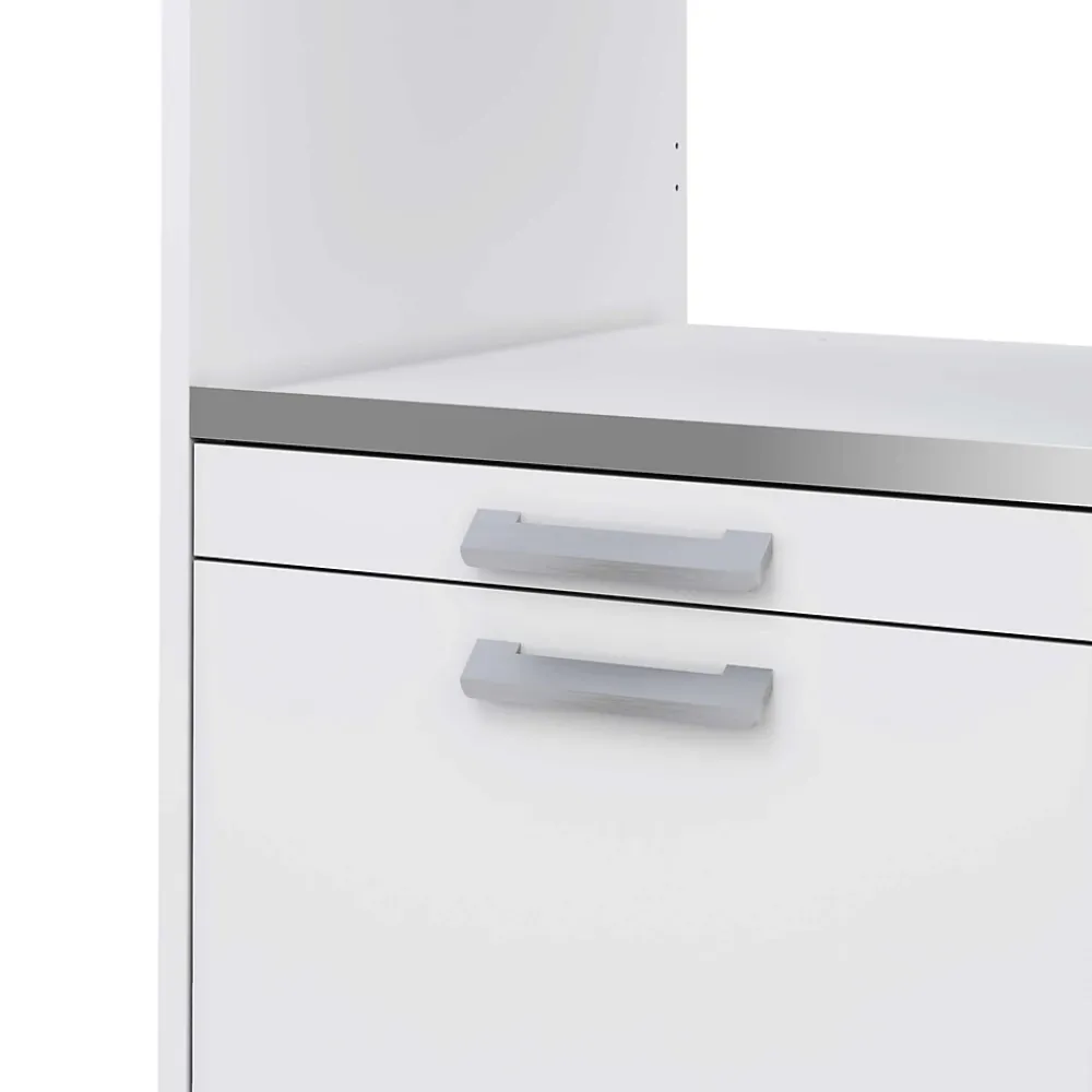 T-Bath Meuble armoire pour machine à laver 67,2x144cm blanc