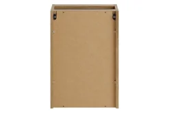 Armoire De Salle De Bains|Furnidea Meuble bas de salle de bain 40 cm avec panier à linge et plan NOVA chêne Coast Evoke