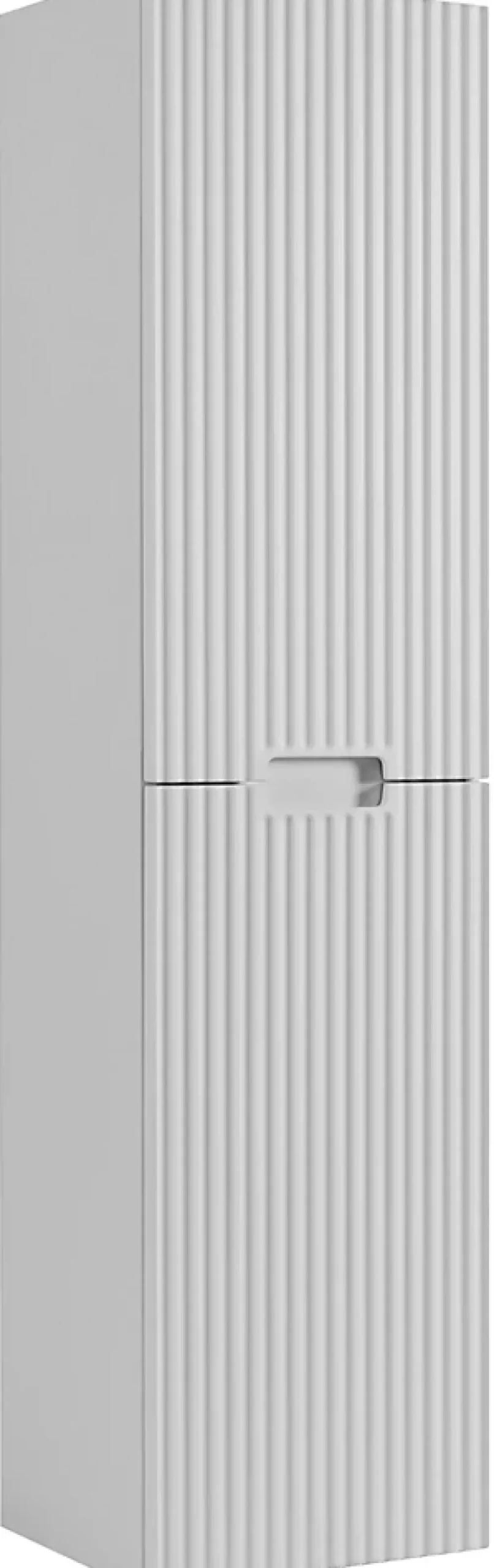 Colonne De Salle De Bains|Furnidea Meuble colonne de salle de bain suspendu VENA blanc 36 x 136 cm