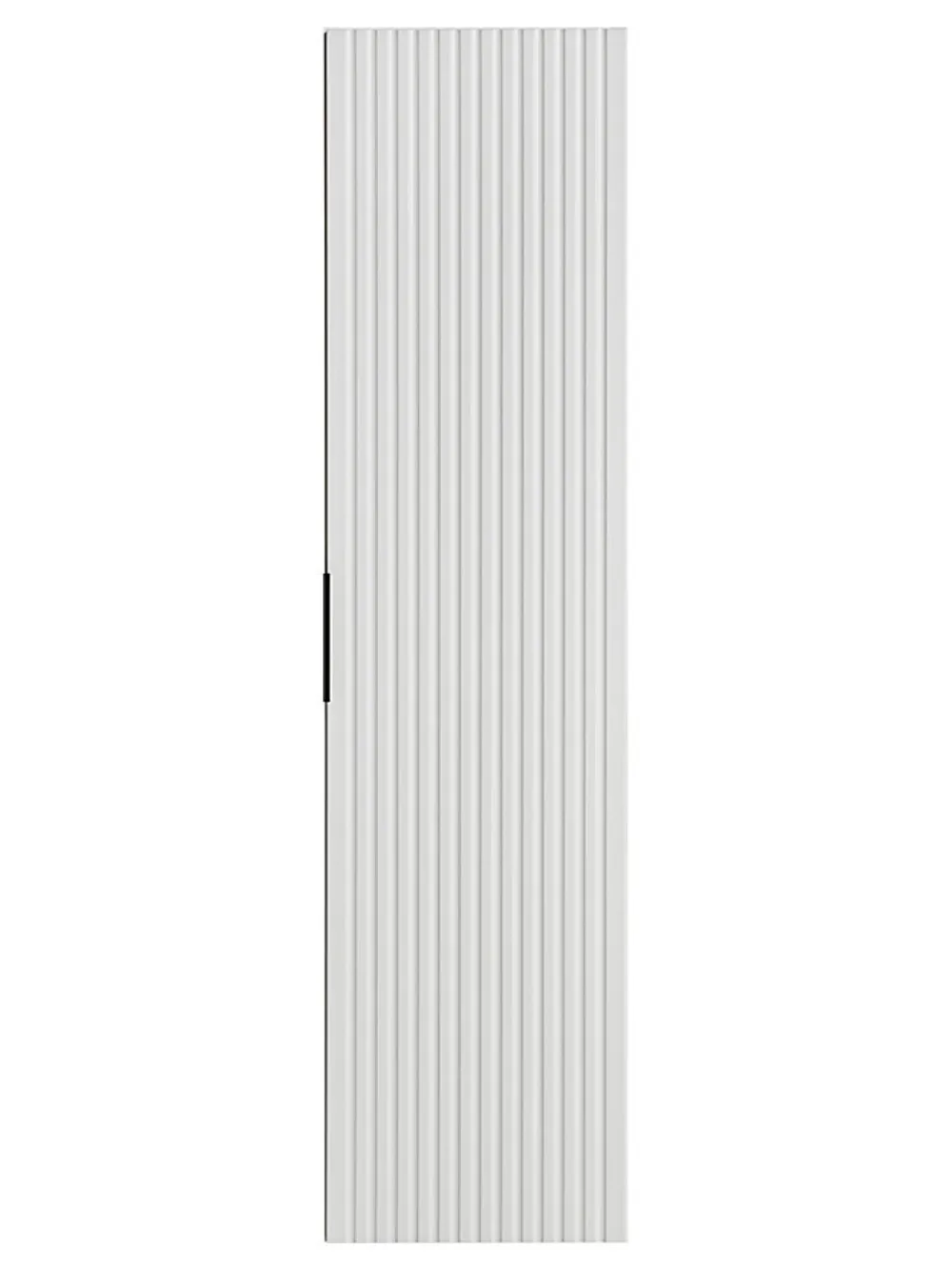 Furnidea Meuble colonne suspendu de salle de bain ADEL BLANC 35 x 140 cm