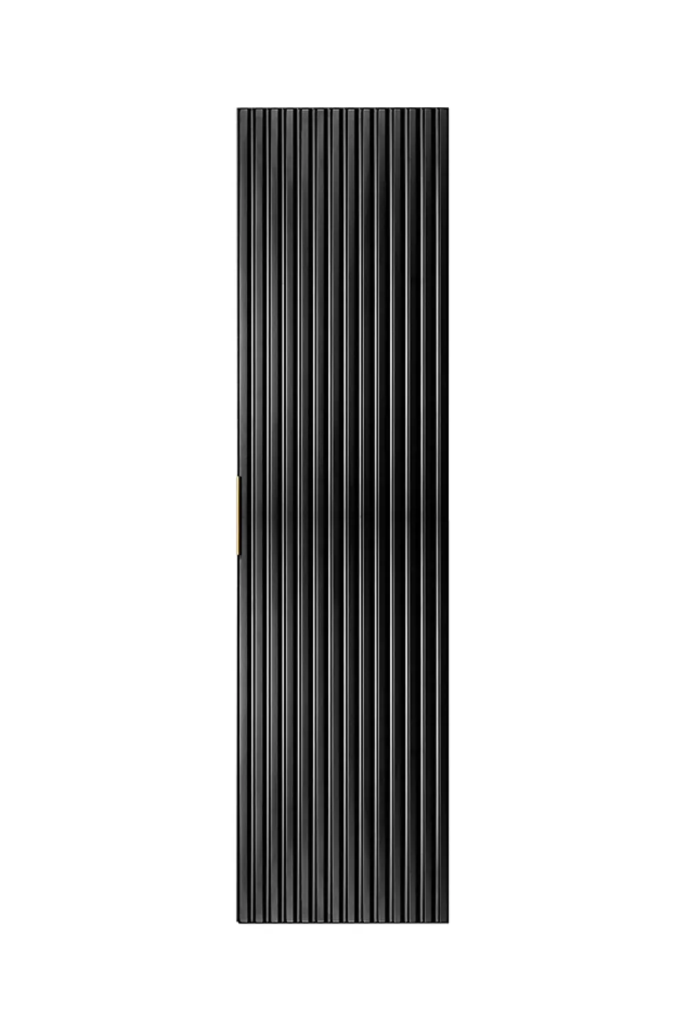 Colonne De Salle De Bains|Furnidea Meuble colonne suspendu de salle de bain FLOW noir 35 x 136 cm