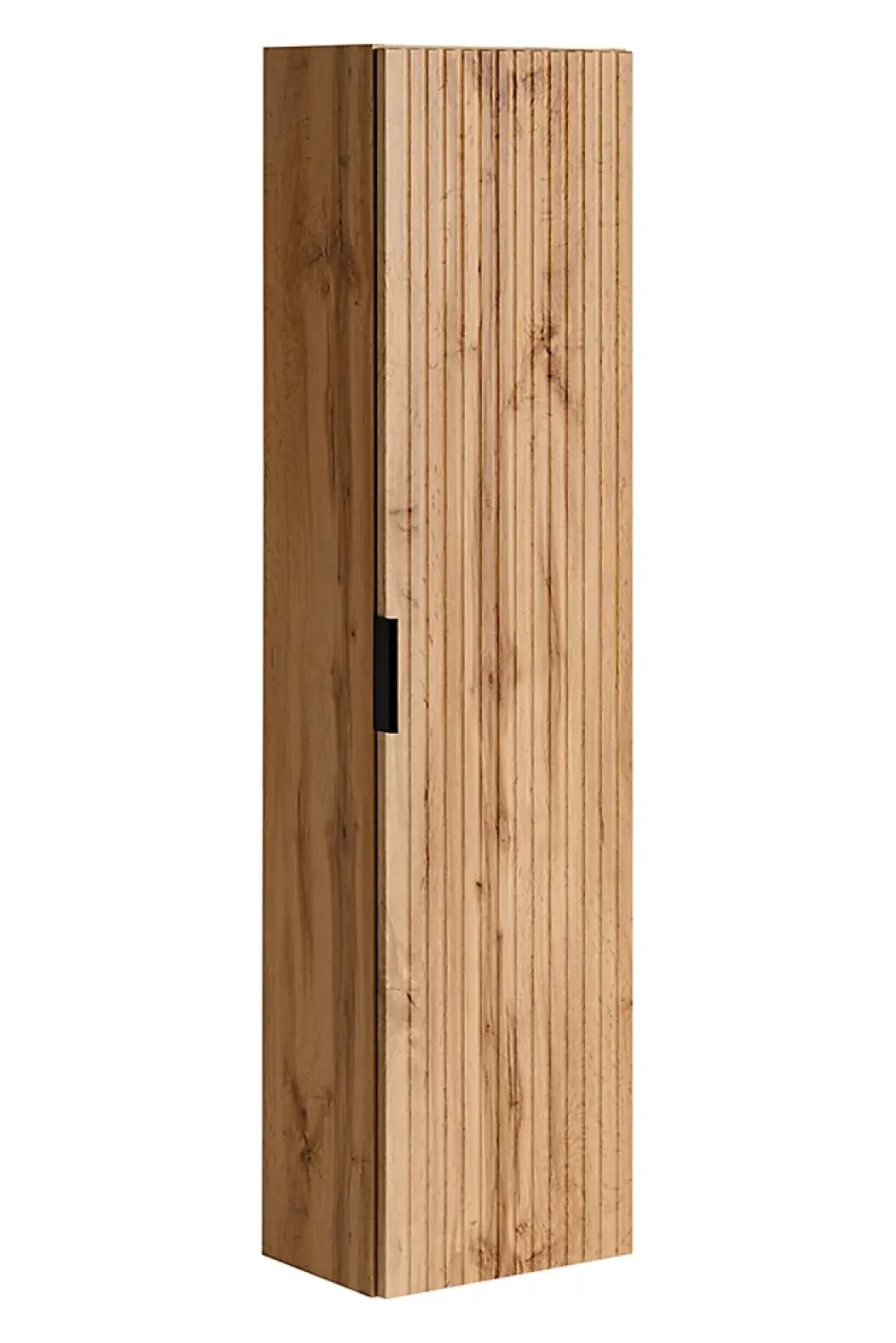 Colonne De Salle De Bains|Furnidea Meuble colonne suspendu de salle de bain ADEL CHÊNE 35 x 140 cm