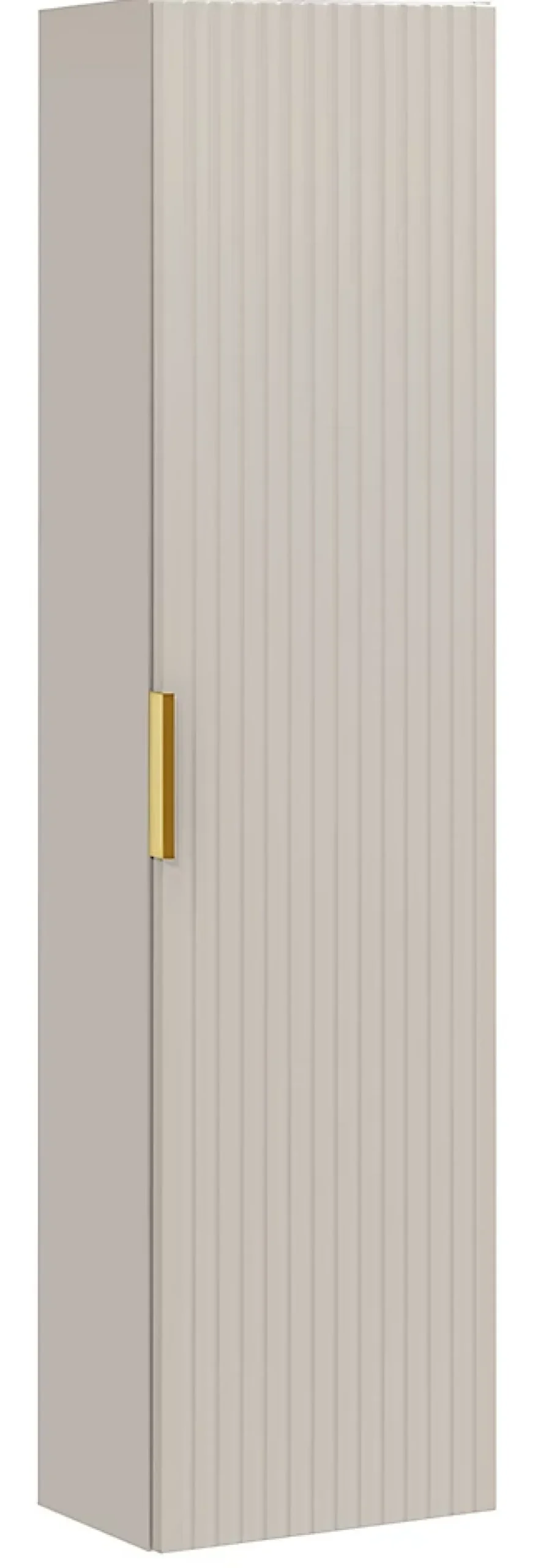 Colonne De Salle De Bains|Furnidea Meuble colonne suspendu de salle de bain ADEL CACHEMIRE 35 x 140 cm