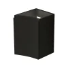 Meuble Sous-Vasque| Meuble complément sous vasque graphite mat Vague 34 cm version droite