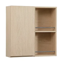 Mob-In Meuble de rangement - Meuble haut 1 porte - Faible profondeur