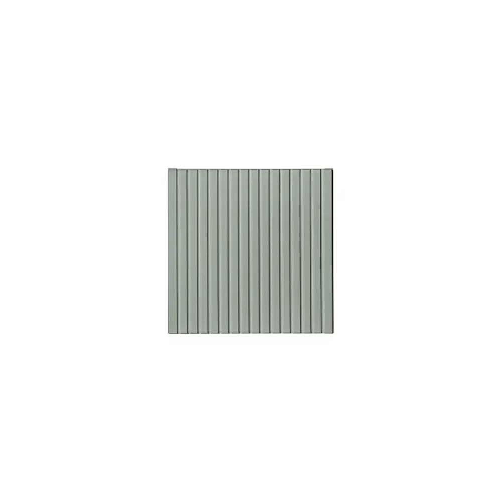 Meublorama Meuble de rangement salle de bain ELVINA 1 porte 30x30 cm Vert sauge pastel Meuble suspendu