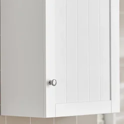 Armoire De Salle De Bains|Meuble De Salle De Bains Faible Profondeur|Sobuy Meuble de Rangementde Salle de Bain Armoire Suspendue, BZR19-W,