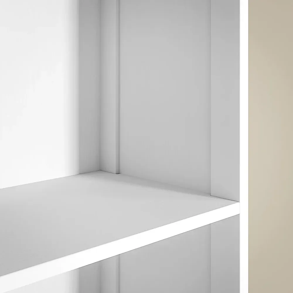 ProximaX Meuble de salle de bain, armoire haute à 3 étagères et 1 tiroir, étagère de salle de bain, meuble de salle de bain, blanc