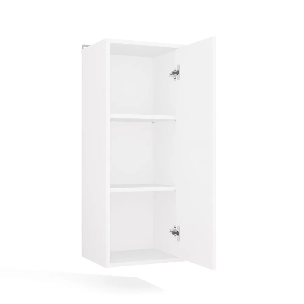 3xE Living Meuble de salle de bain, blanc, 35 x 67 x 30 cm