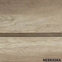 Cosyneo Meuble de salle de bain 80cm simple vasque - sans miroir - 3 tiroirs - nebraska (bois clair) - MAYOR