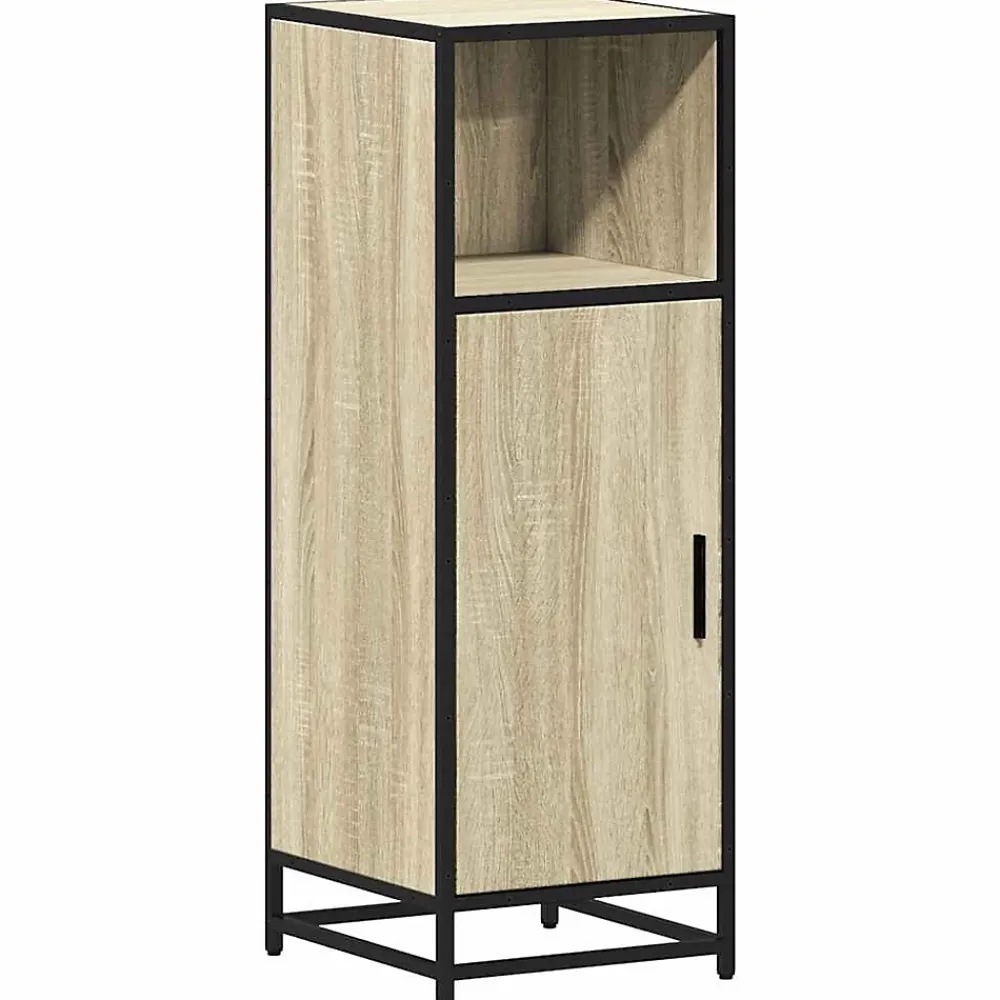 Vidaxl Meuble de salle de bain Chêne Sonoma 35x37,5x100 cm Bois d'ingénierie
